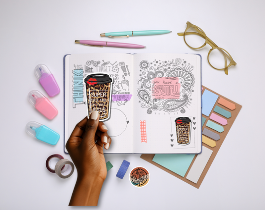 Super Cute and Crazy About Jesus Bougie Cup of Coffee