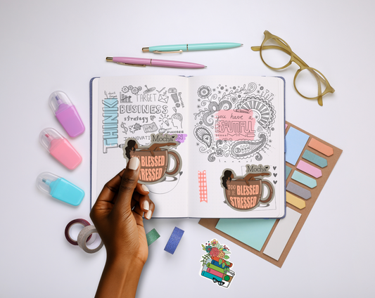 Too Blessed to Be Stressed Mocha