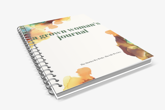 A Grown Woman's Journal: Poured Out