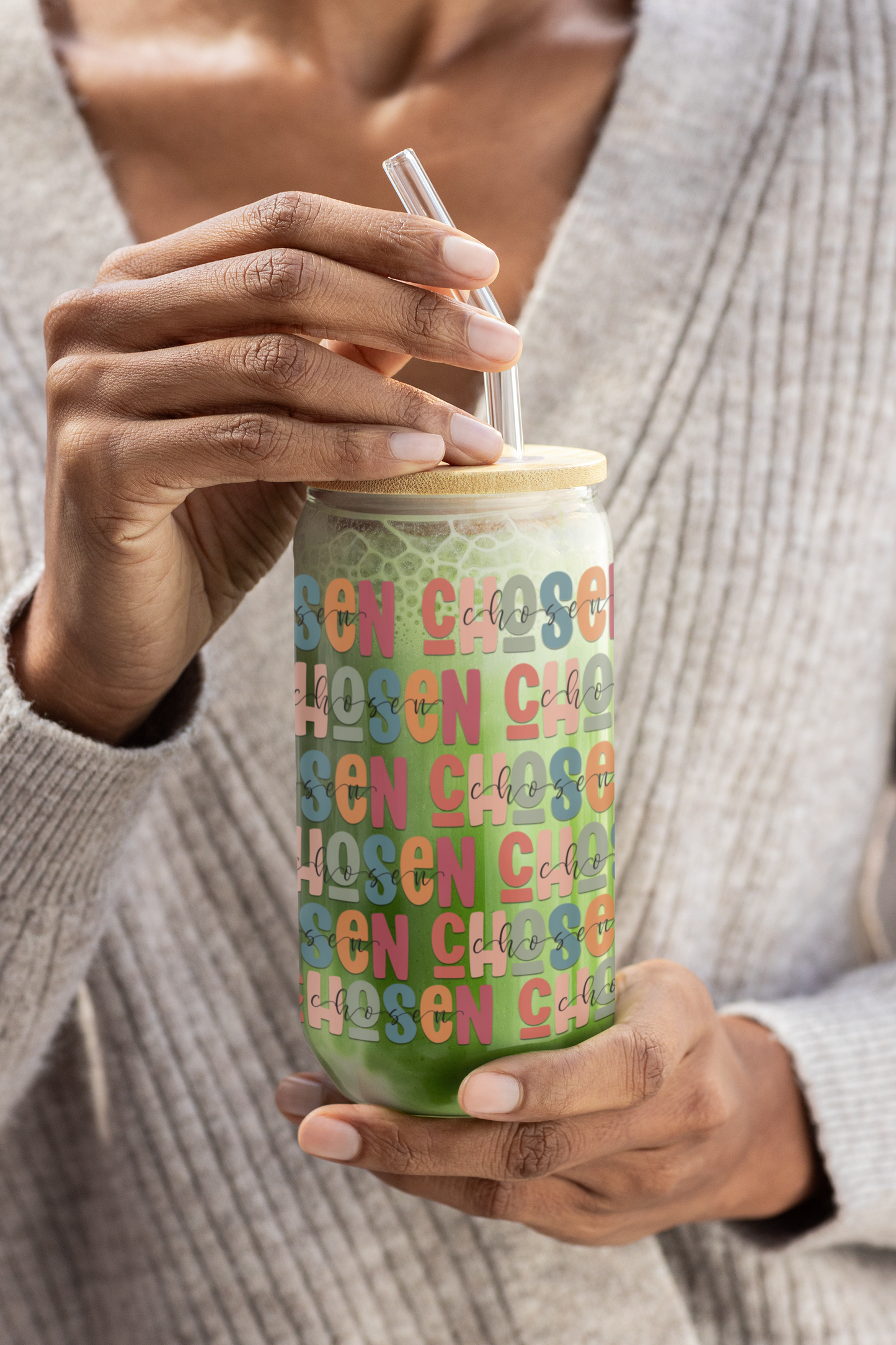 Chosen Glass Can Cup